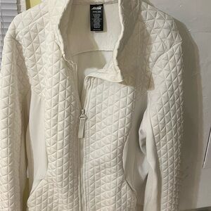Avia Women's Ivory Quilted Ski Jacket